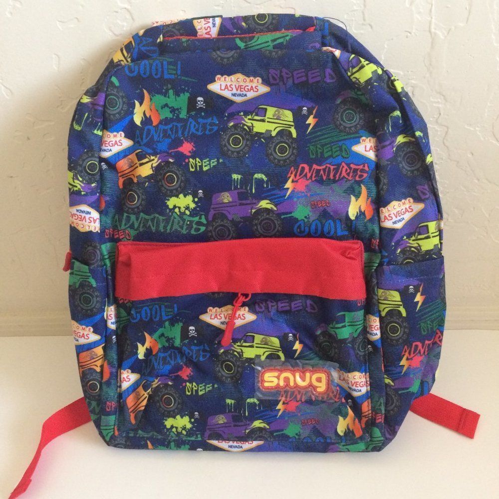 Snug Las Vegas Padded Laptop Sleeve Water Resistant Backpack NWT